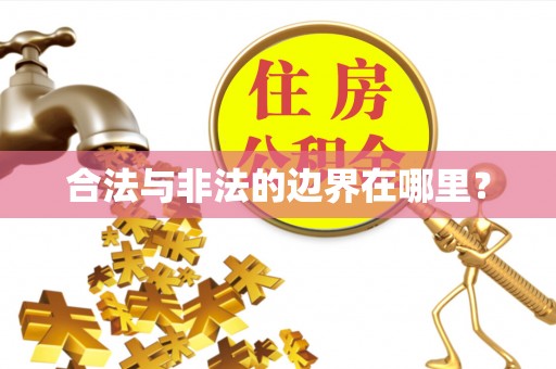 林内合法与非法的边界在哪里？