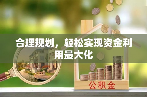 林内合理规划，轻松实现资金利用最大化