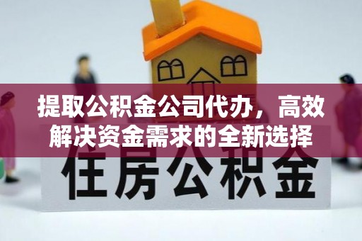 林内提取公积金公司代办，高效解决资金需求的全新选择