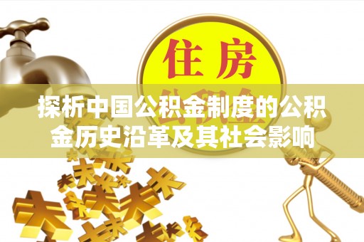 林内探析中国公积金制度的公积金历史沿革及其社会影响