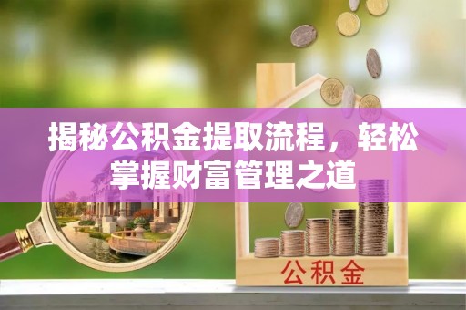林内揭秘公积金提取流程，轻松掌握财富管理之道