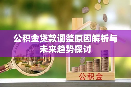 林内公积金贷款调整原因解析与未来趋势探讨