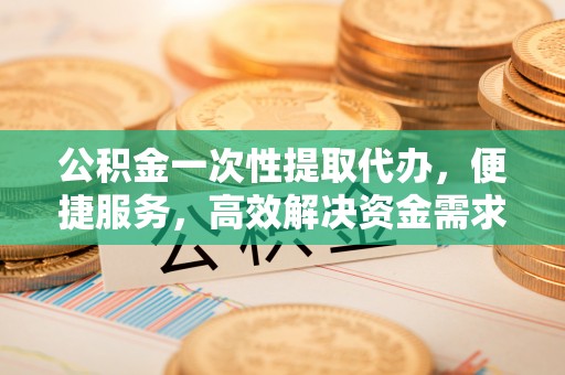 林内公积金一次性提取代办，便捷服务，高效解决资金需求