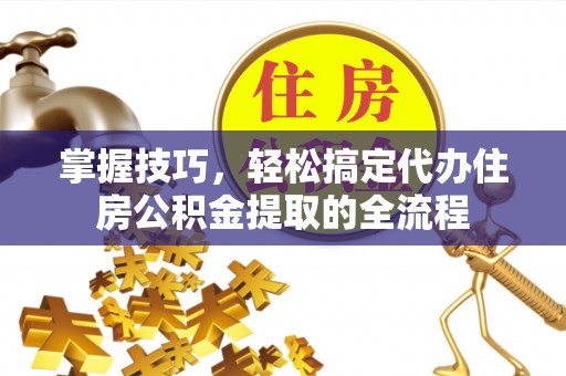 林内掌握技巧，轻松搞定代办住房公积金提取的全流程
