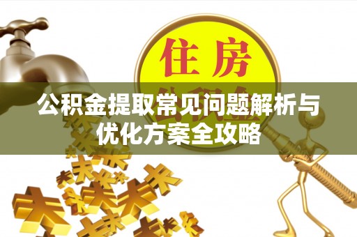 林内公积金提取常见问题解析与优化方案全攻略