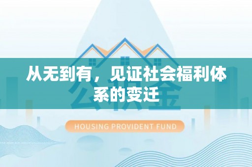 林内从无到有，见证社会福利体系的变迁