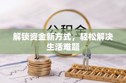林内解锁资金新方式，轻松解决生活难题