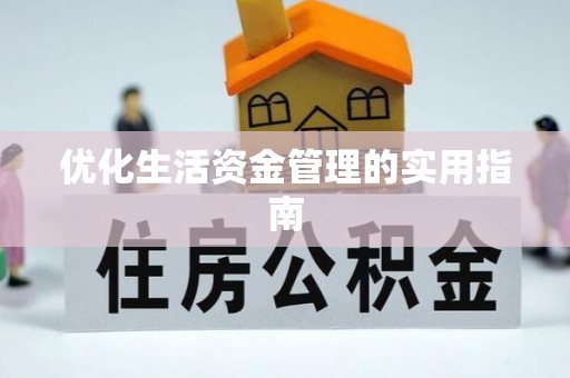 林内优化生活资金管理的实用指南