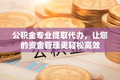 林内公积金专业提取代办，让您的资金管理更轻松高效