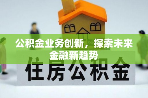林内公积金业务创新，探索未来金融新趋势