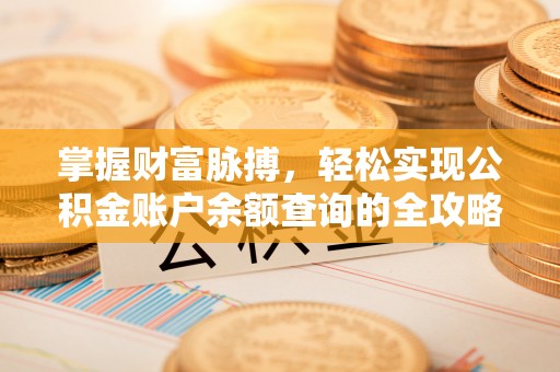 林内掌握财富脉搏，轻松实现公积金账户余额查询的全攻略