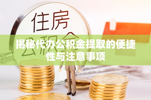 林内揭秘代办公积金提取的便捷性与注意事项