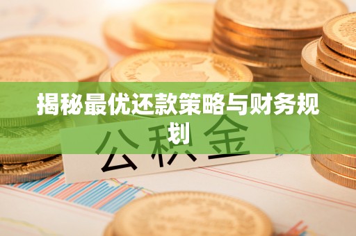林内揭秘最优还款策略与财务规划