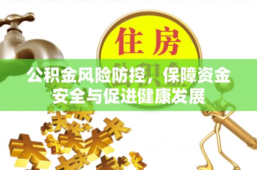 林内公积金风险防控，保障资金安全与促进健康发展