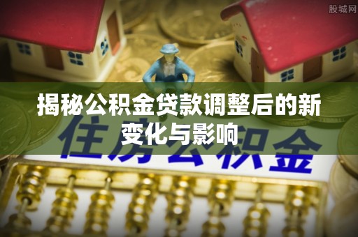 林内揭秘公积金贷款调整后的新变化与影响