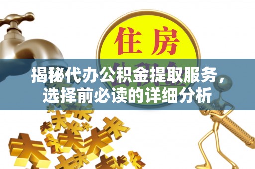 林内揭秘代办公积金提取服务，选择前必读的详细分析