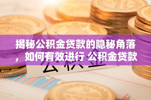 林内揭秘公积金贷款的隐秘角落，如何有效进行 公积金贷款风险防控