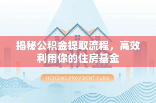 林内揭秘公积金提取流程，高效利用你的住房基金